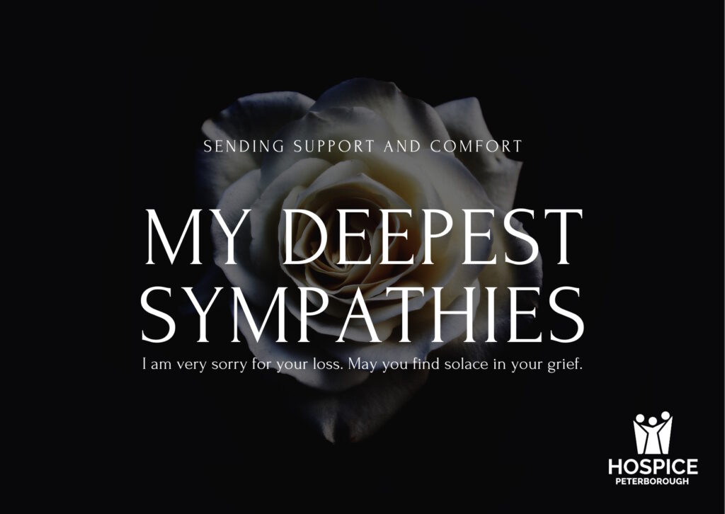 Sending support and comfort, My Deepest Sympathies. I am very sorry for your loss. May you find solace in your grief.