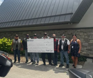 Our deepest thanks to Odin’s Shield Charity Riders for their $1600 donation, raised through proceeds from Quafftide Musicfest.

We're so grateful for your generosity and for choosing to support Hospice! Thank you so much ❤️